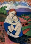 П. Пикассо. Мать и дитя (Материнство). 1901